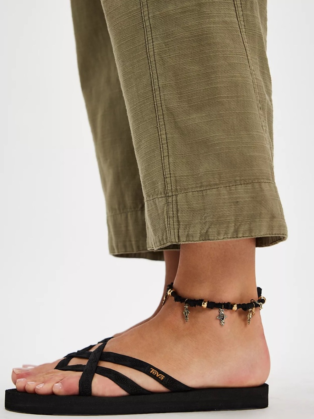 Free People Teva Olowahu Sandal 9 Active Boho Crisscross Strappy Vacation Water